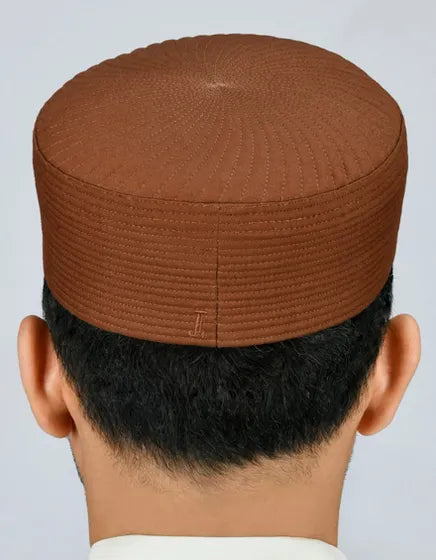 BROWN BLENDED CAP