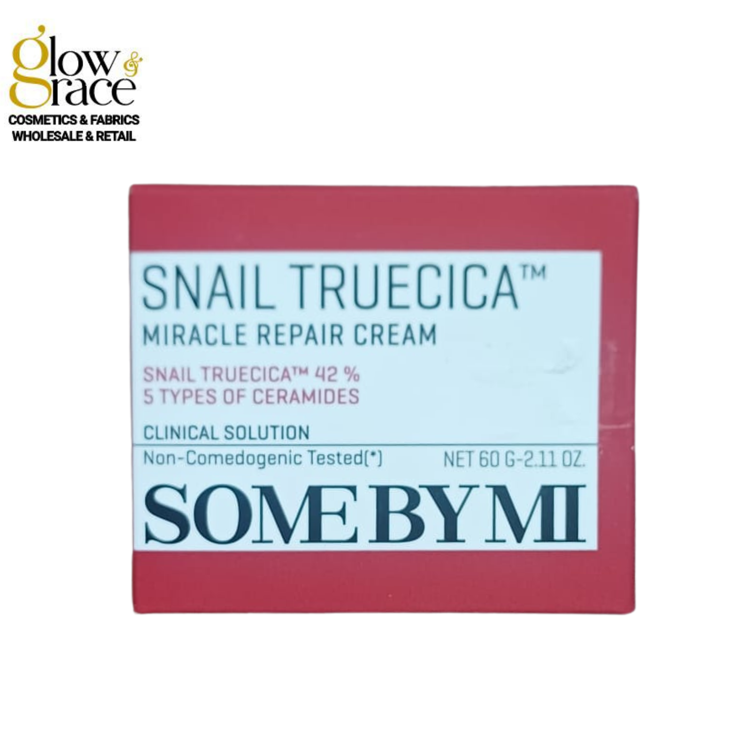 SOME BY MI Snail Truecica™ Miracle Repair Cream 60g – 42% Snail Truecica & 5 Ceramides