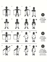 Two-Piece Khaddar Ehraam – Premium Quality