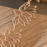 자수 연꽃 컷워크 레이스