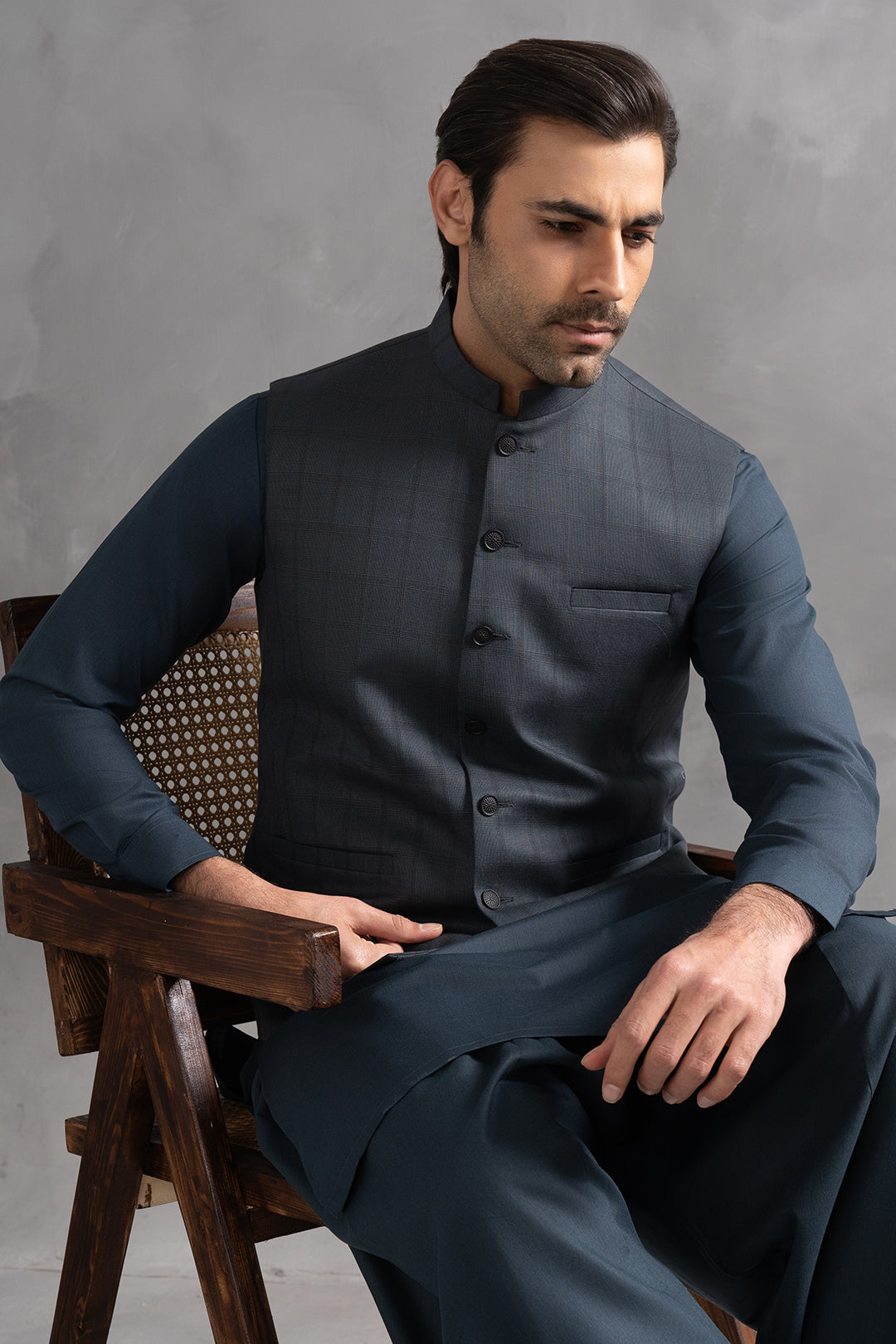 Elegant green Waistcoat