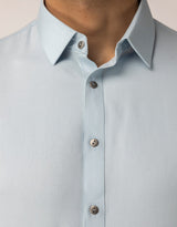 하늘색 혼방 미봉제 카미즈 샬와르 원단