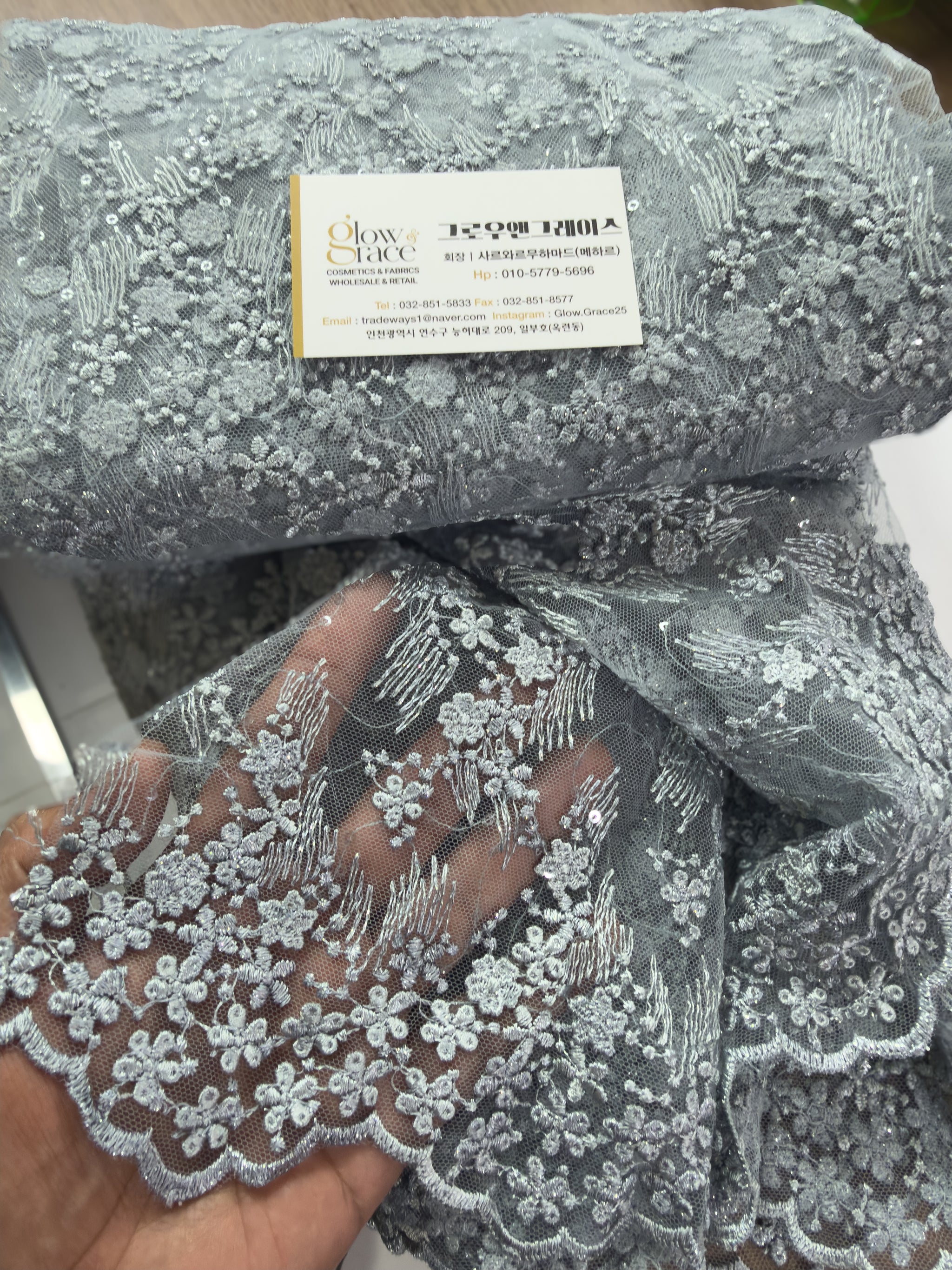 Lace Fabric – Made in Korea 🇰🇷