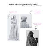 Full Coverage Namaz Chaddar - Petal Gardan Pink