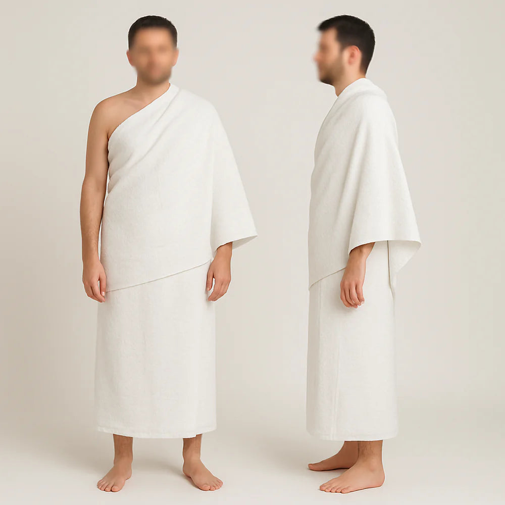 Two-Piece Khaddar Ehraam – Premium Quality